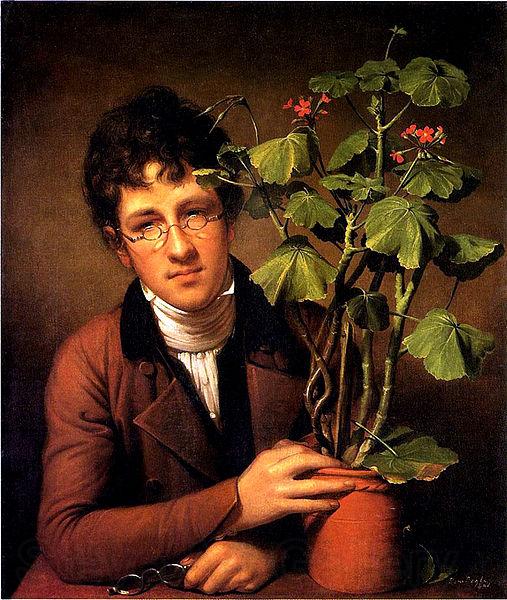 Raphaelle Peale Rubens Peale with a Geranium Norge oil painting art